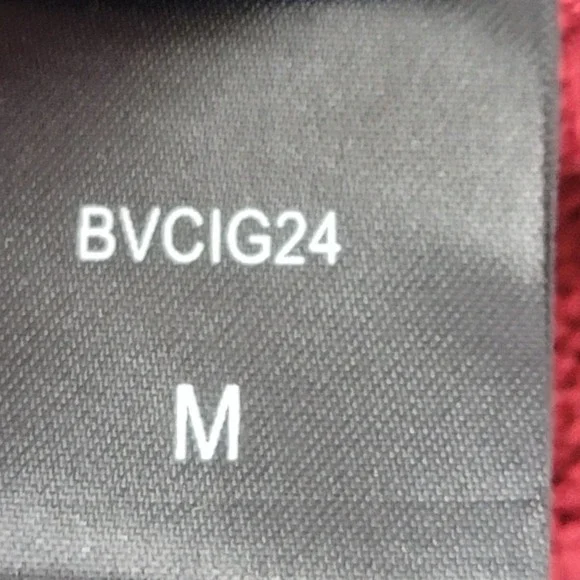 To The Max Wool-Blend Red V-Neck Cardigan Sweater Long Sleeve Size Medium - Picture 14 of 16